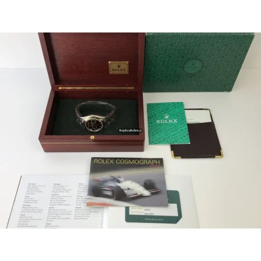 Perfect Clone Rolex Daytona 16523 Automatic Movement 40mm Gold/steel Case Mens/unisex Watch - Image 9