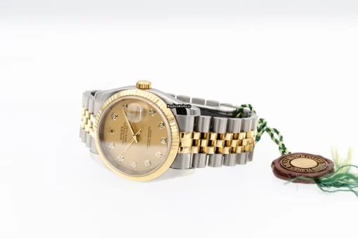 Suitable Replica Rolex Datejust 116233 Caliber 3135 Automatic Movement 36mm Gold/steel Case Mens/unisex Watch - Image 5