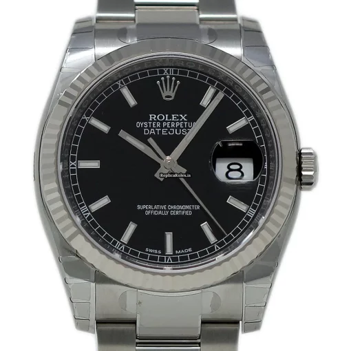 Pleasing Clone Rolex Datejust 116234 Caliber 3135 Automatic Movement 36mm Steel Case Mens/unisex Watch