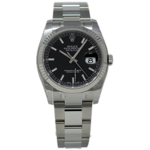 Pleasing Clone Rolex Datejust 116234 Caliber 3135 Automatic Movement 36mm Steel Case Mens/unisex Watch - Image 2