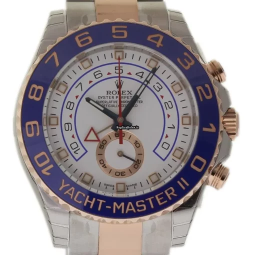 Design Replica Rolex Yacht-master II 116681 Caliber 4160 Automatic Movement 44mm Steel Case Mens/unisex Watch