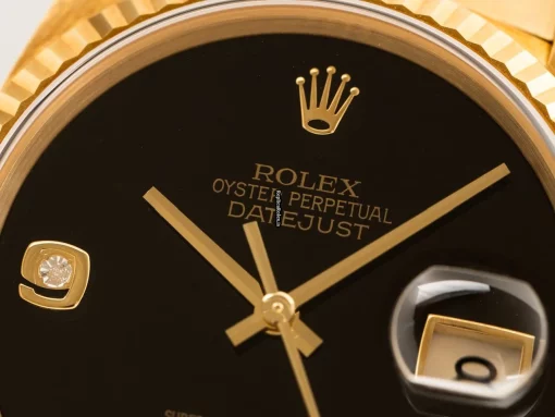 Unique Fake Rolex Datejust 16238 Cosc Automatic Movement 36mm Yellow Gold Case Mens/unisex Watch