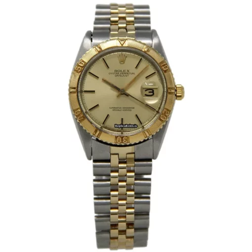 Amazing Fake Rolex Datejust Turn-o-graph 1625 Automatic Movement 36mm Steel Case Mens/unisex Watch - Image 2