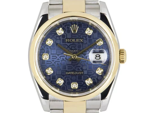 Discount Replica Rolex Datejust 116203 Automatic Movement 36mm Gold/steel Case Mens/unisex Watch - Image 2