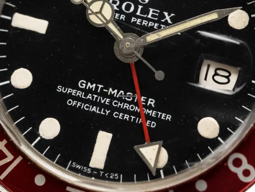 Trustworthy Replicas Rolex Gmt-master 1675 Cosc Automatic Movement 40mm Steel Case Mens/unisex Watch - Image 2
