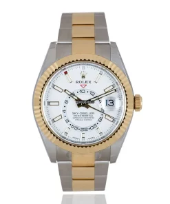 Exquisite Fake Rolex Sky-dweller 326933 Automatic Movement 42mm Gold/steel Case Mens/unisex Watch