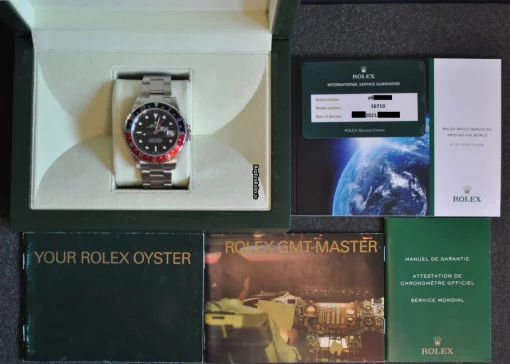 1:1 Replica Rolex Gmt-master II 16710 Caliber 3185 Automatic Movement 40mm Steel Case Mens/unisex Watch - Image 13
