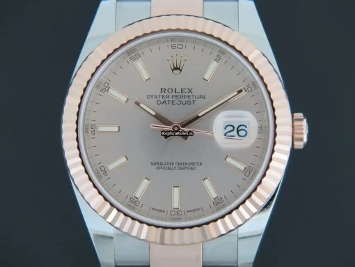 Awesome Knockoff Rolex Datejust II 126331 Automatic Movement 41mm Gold/steel Case Mens/unisex Watch - Image 2