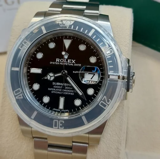 Trustworthy Replica Rolex Submariner Date 116610ln Caliber 3135 Automatic Movement 40mm Steel Case Mens/unisex Watch - Image 12