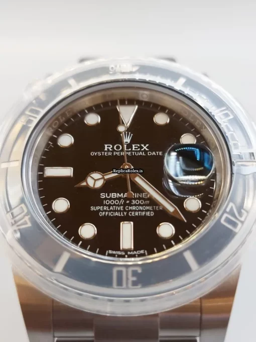 Trustworthy Replica Rolex Submariner Date 116610ln Caliber 3135 Automatic Movement 40mm Steel Case Mens/unisex Watch - Image 15