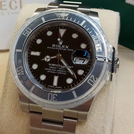 Trustworthy Replica Rolex Submariner Date 116610ln Caliber 3135 Automatic Movement 40mm Steel Case Mens/unisex Watch - Image 9