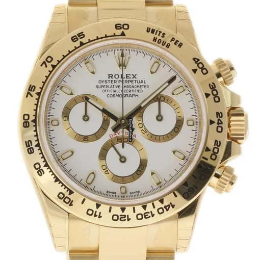 Fantastic Fake Rolex Daytona 116508 Caliber 4130 Automatic Movement 40mm Yellow Gold Case Mens/unisex Watch