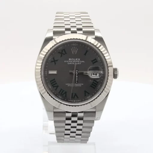 Amazing Fake Rolex Datejust 126334 Automatic Movement 41mm Steel Case Watch - Image 2