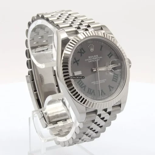 Amazing Fake Rolex Datejust 126334 Automatic Movement 41mm Steel Case Watch - Image 3