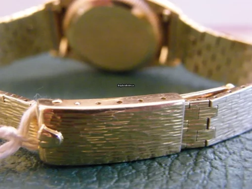 Trustworthy Imitation Rolex Lady-datejust 6521 Automatic Movement 25mm Yellow Gold Case Watch - Image 6