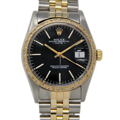 Inexpensive Fakes Rolex Oyster Perpetual Date 15000 Automatic Movement 34mm Steel Case Womens Watch