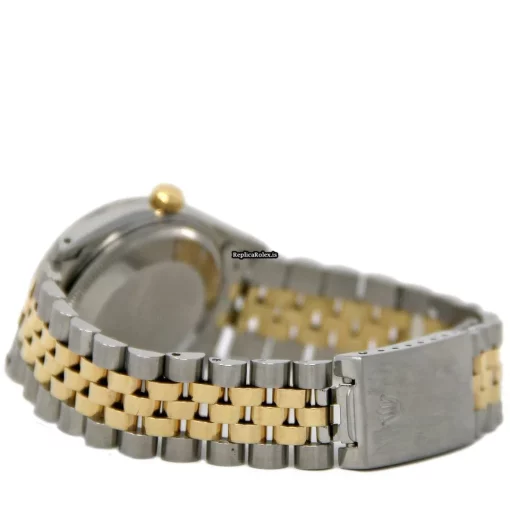 Inexpensive Fakes Rolex Oyster Perpetual Date 15000 Automatic Movement 34mm Steel Case Womens Watch - Image 3