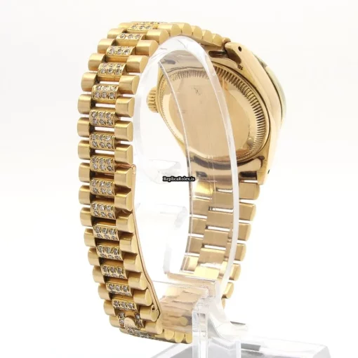 Epic Imitation Rolex Lady-datejust 6917 Automatic Movement 26mm Yellow Gold Case Womens Watch - Image 4