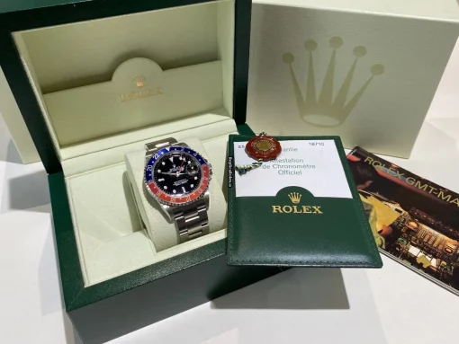 Lovely Replica Rolex Gmt-master II 16710 Caliber 3185 Automatic Movement 40mm Steel Case Mens/unisex Watch