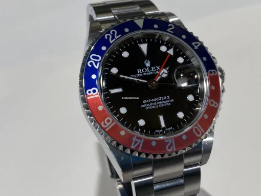 Lovely Replica Rolex Gmt-master II 16710 Caliber 3185 Automatic Movement 40mm Steel Case Mens/unisex Watch - Image 2