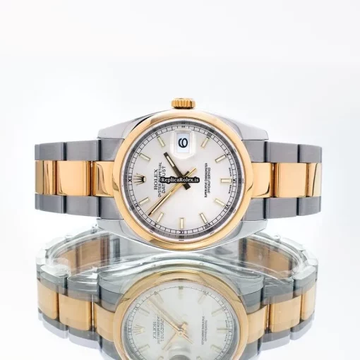Amazing Replica Rolex Datejust 116203 Automatic Movement 36mm Gold/steel Case Mens/unisex Watch