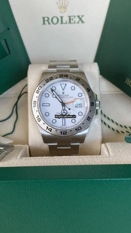 Recommend Replica Rolex Explorer II 216570 Caliber 3187 Automatic Movement 42mm Steel Case Mens/unisex Watch