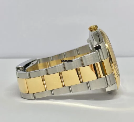 Top Fake Rolex Datejust II 116333 Caliber 3136 Automatic Movement 41mm Gold/steel Case Mens/unisex Watch - Image 2