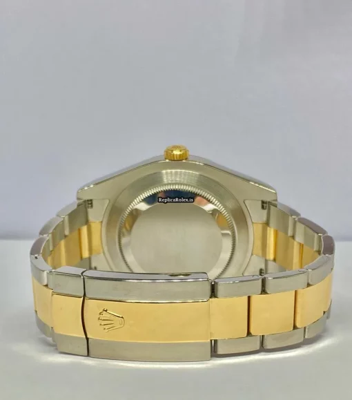 Top Fake Rolex Datejust II 116333 Caliber 3136 Automatic Movement 41mm Gold/steel Case Mens/unisex Watch - Image 3