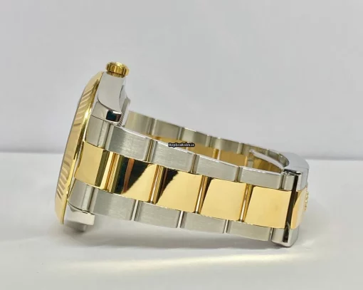 Top Fake Rolex Datejust II 116333 Caliber 3136 Automatic Movement 41mm Gold/steel Case Mens/unisex Watch - Image 4