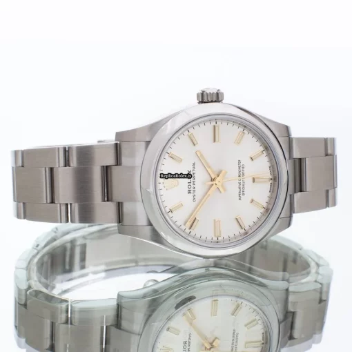 Trustworthy Replica Rolex Oyster Perpetual 31 277200 Automatic Movement 31mm Steel Case Womens Watch - Image 6