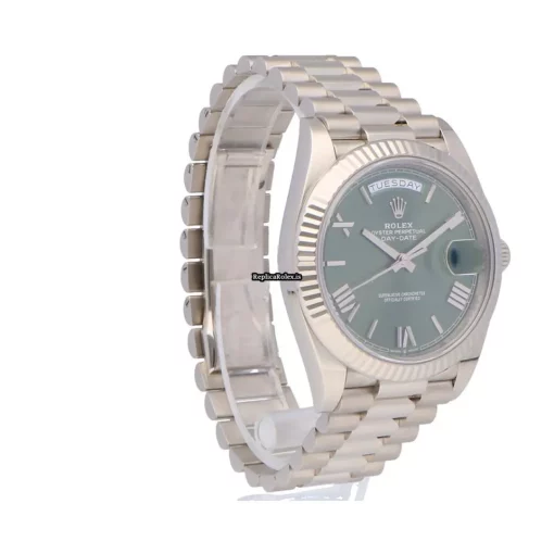 Discount Fake Rolex Day-date 40 228239-0046 Automatic Movement 40mm White Gold Case Mens/unisex Watch - Image 8