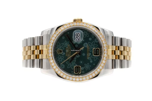Fine Fakes Rolex Datejust 116243 Caliber 3135 Automatic Movement 36mm Gold/steel Case Watch - Image 2