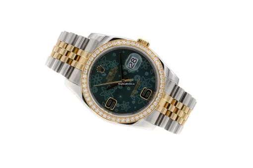 Fine Fakes Rolex Datejust 116243 Caliber 3135 Automatic Movement 36mm Gold/steel Case Watch - Image 3