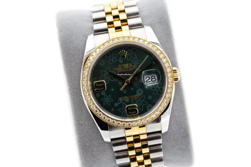 Fine Fakes Rolex Datejust 116243 Caliber 3135 Automatic Movement 36mm Gold/steel Case Watch - Image 8