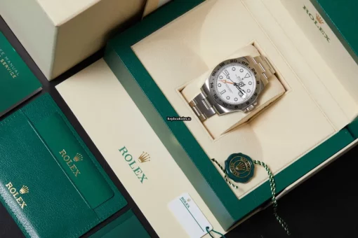 Awesome Clone Rolex Explorer II 216570 Caliber 3187 Automatic Movement 42mm Steel Case Mens/unisex Watch - Image 6