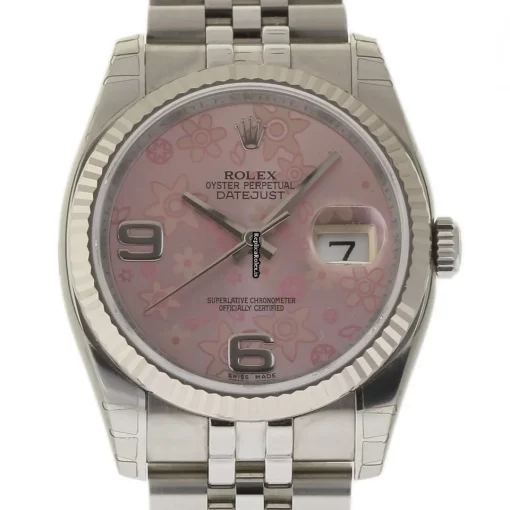 Awesome Fake Rolex Datejust 116234 Caliber 3135 Automatic Movement 36mm Steel Case Womens Watch