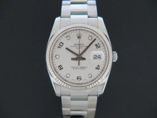 High-end Replica Rolex Oyster Perpetual Date 115234 Automatic Movement 34mm Steel Case Mens/unisex Watch - Image 3