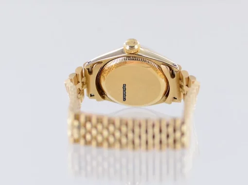 Good Replica Rolex Oyster Perpetual 6619 Caliber 1160 Automatic Movement 25mm Yellow Gold Case Watch - Image 13