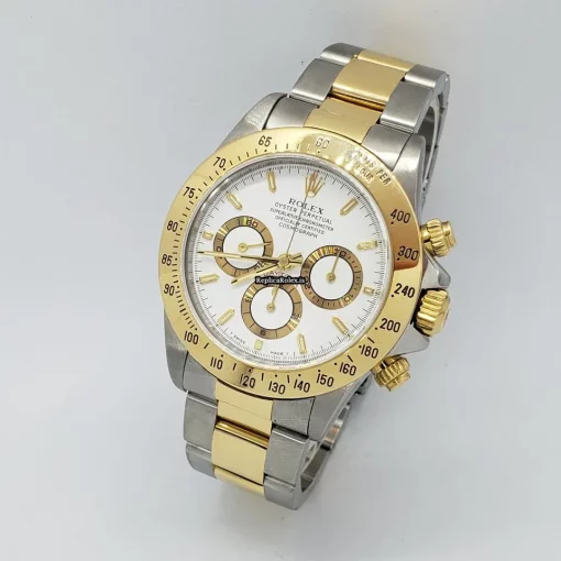 Cheap Fake Rolex Daytona 116523 Caliber 4130 Automatic Movement 40mm Gold/steel Case Mens/unisex Watch