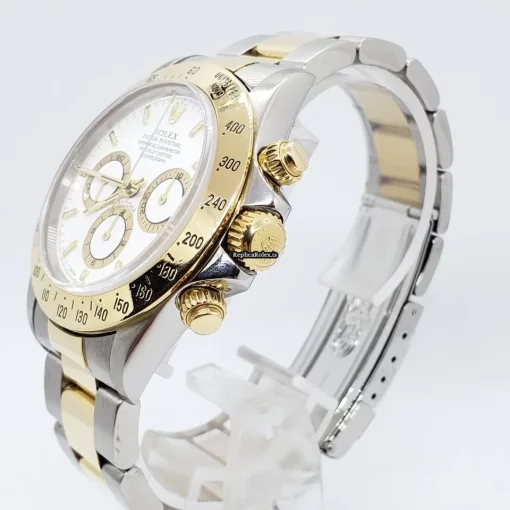 Cheap Fake Rolex Daytona 116523 Caliber 4130 Automatic Movement 40mm Gold/steel Case Mens/unisex Watch - Image 4