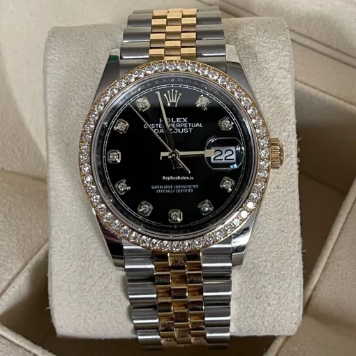 Design Replicas Rolex Datejust 126283rbr Caliber 3235 Automatic Movement 36mm Gold/steel Case Mens/unisex Watch - Image 11