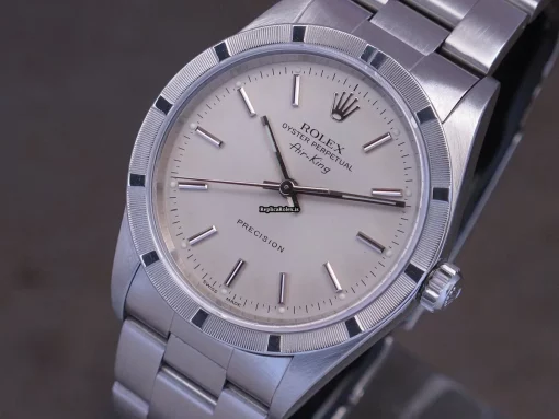 Wonderful Copy Rolex Air King Precision 14010 Caliber 3000 Automatic Movement 34mm Steel Case Mens/unisex Watch - Image 8