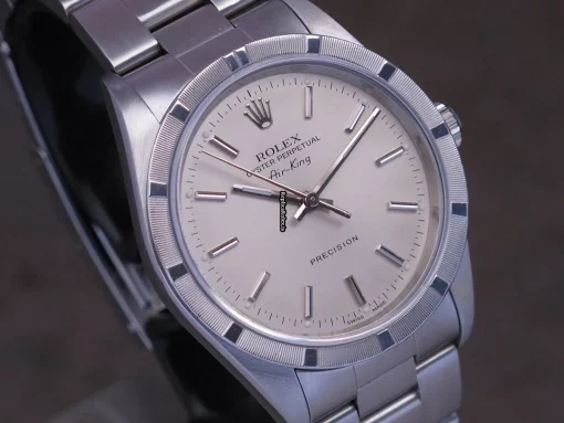 Wonderful Copy Rolex Air King Precision 14010 Caliber 3000 Automatic Movement 34mm Steel Case Mens/unisex Watch - Image 9