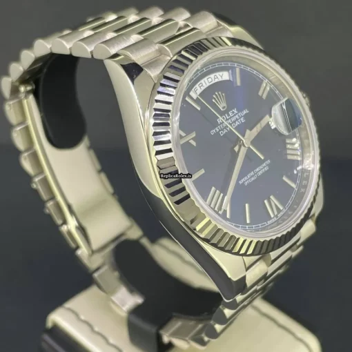 Wholesale Replica Rolex Day-date 40 228239 Caliber 3255 Automatic Movement 40mm White Gold Case Mens/unisex Watch - Image 3