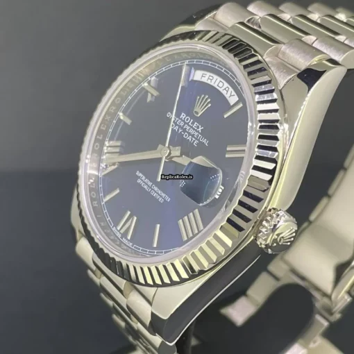 Wholesale Replica Rolex Day-date 40 228239 Caliber 3255 Automatic Movement 40mm White Gold Case Mens/unisex Watch - Image 6