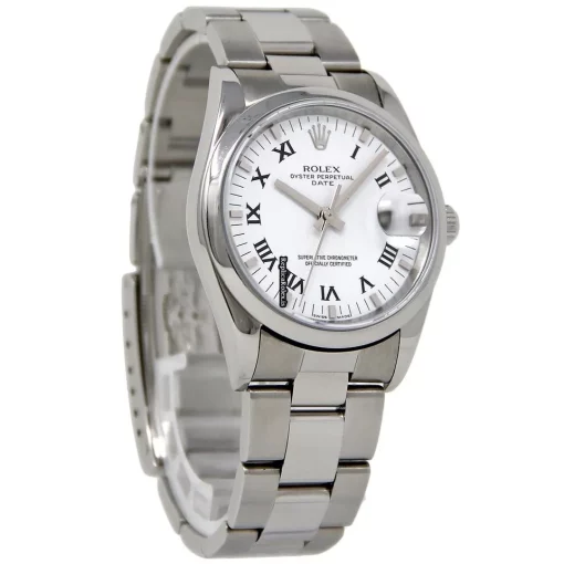 Swiss Replica Rolex Oyster Perpetual Date 15200 Automatic Movement 34mm Steel Case Womens Watch - Image 5