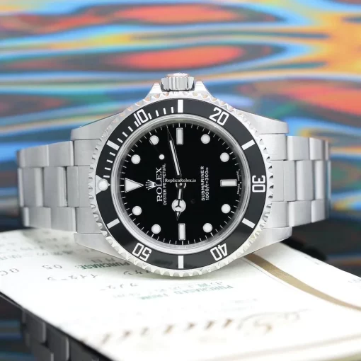 Wonderful Replica Rolex Submariner 14060 Caliber 3000 Automatic Movement 40mm Steel Case Mens/unisex Watch - Image 4