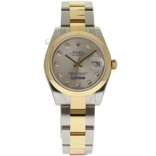 Defect Fake Rolex Lady-datejust 178243 Caliber 2235 Automatic Movement 31mm Steel Case Womens Watch - Image 2