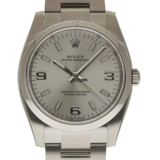 Design Fake Rolex Oyster Perpetual 34 114200 Caliber 3130 Automatic Movement 34mm Steel Case Womens Watch