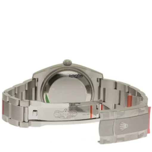 Design Fake Rolex Oyster Perpetual 34 114200 Caliber 3130 Automatic Movement 34mm Steel Case Womens Watch - Image 4